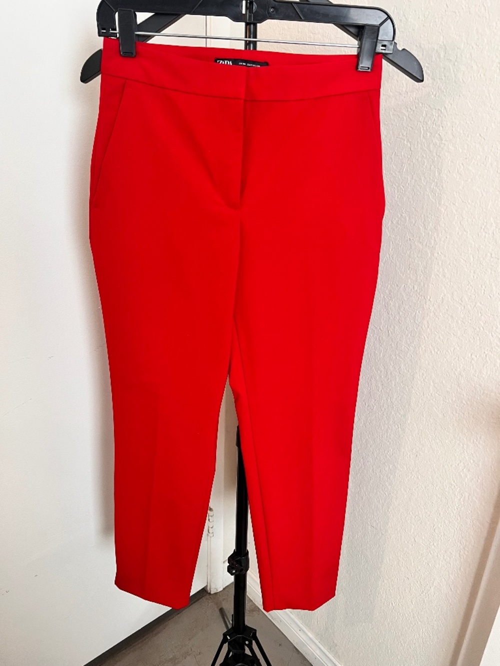 Zara Red Skinny Dress Pants | Size 2
